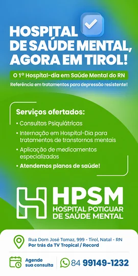 HPSM — Hospital de Saúde Mental, agora no Tirol.